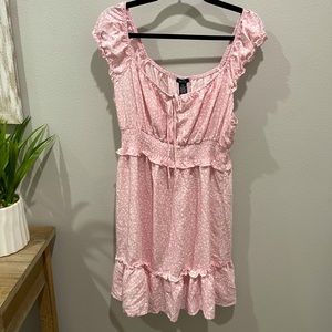 Rue21 NEW with tags pink and white polka dot dress